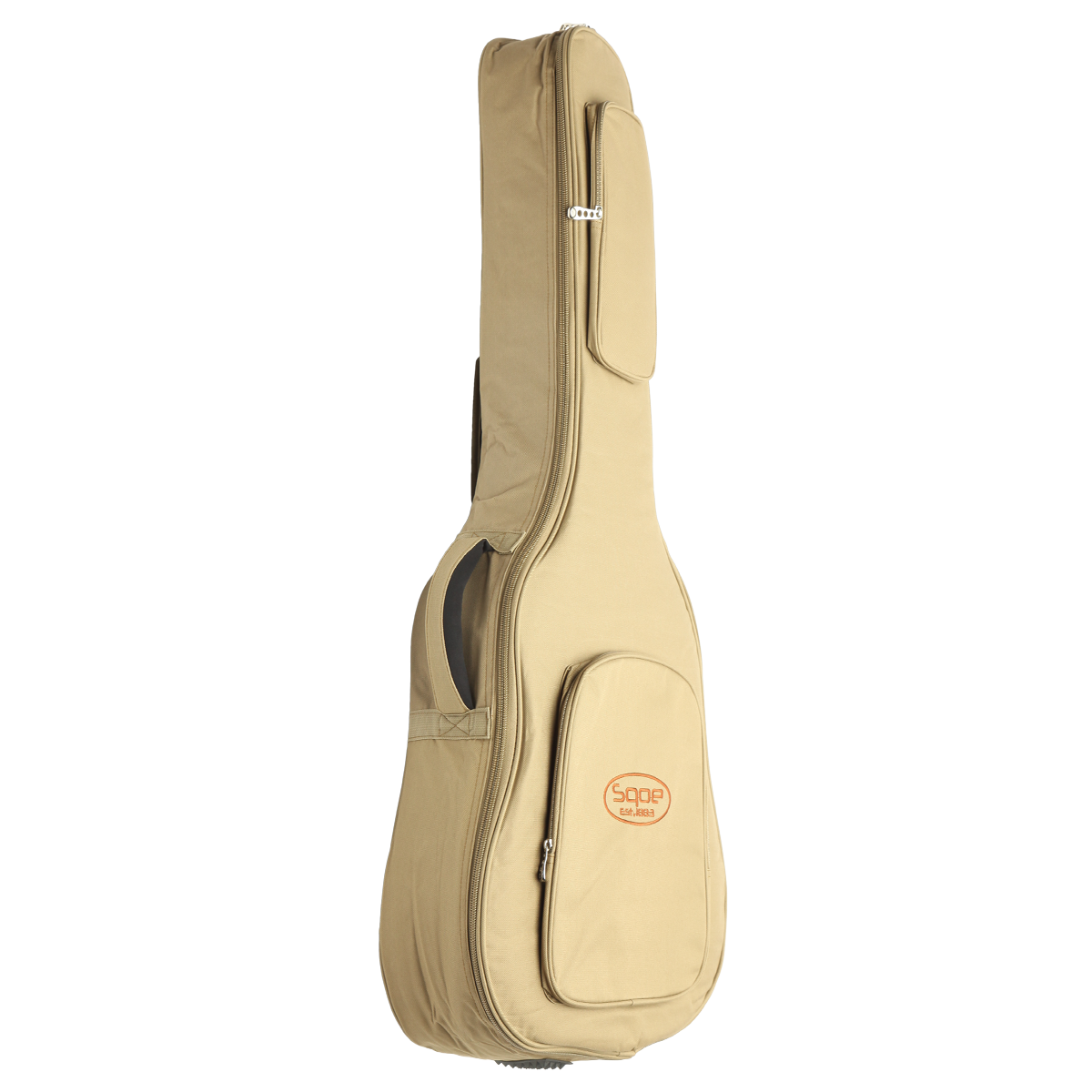 SQOE Qb-mb-25mm-41 green Чехол для акустической гитары 41'' с утеплителем 25мм