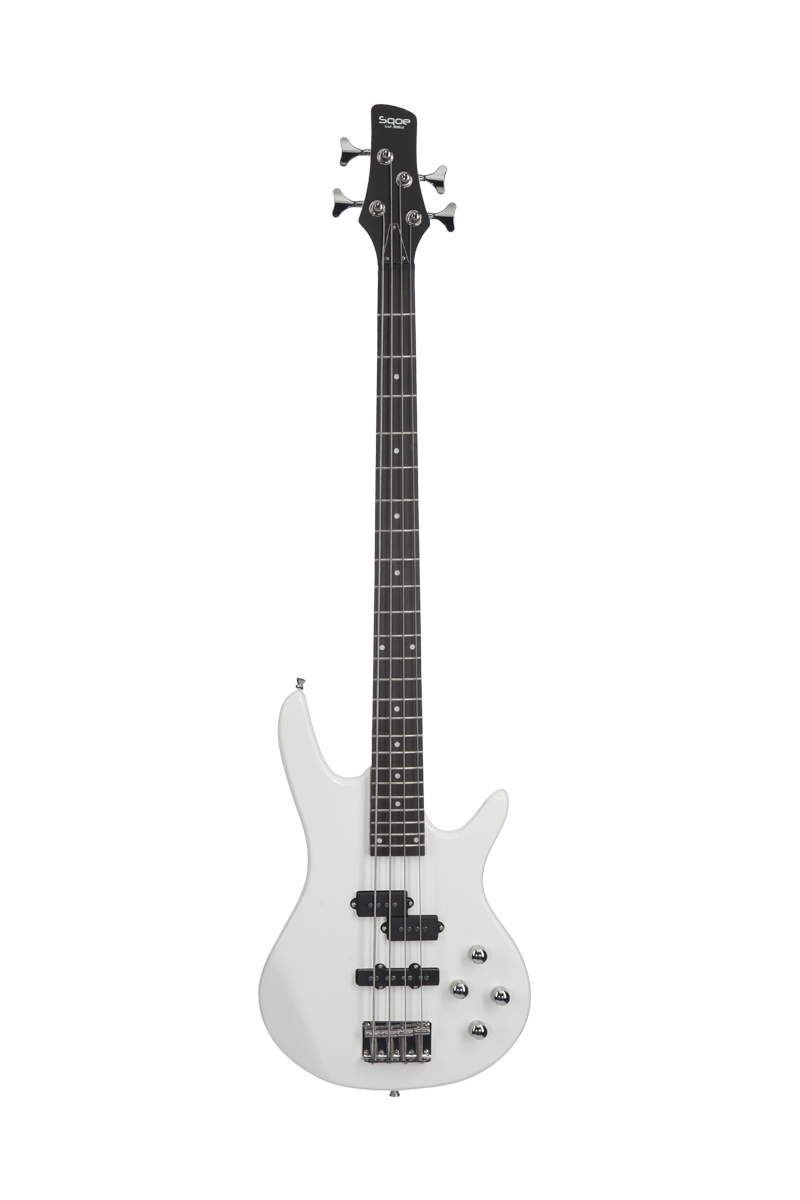 SQOE Sq-ib-4 white бас гитара